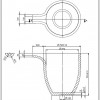 維蘇威坩堝,傾倒爐專用石墨坩堝